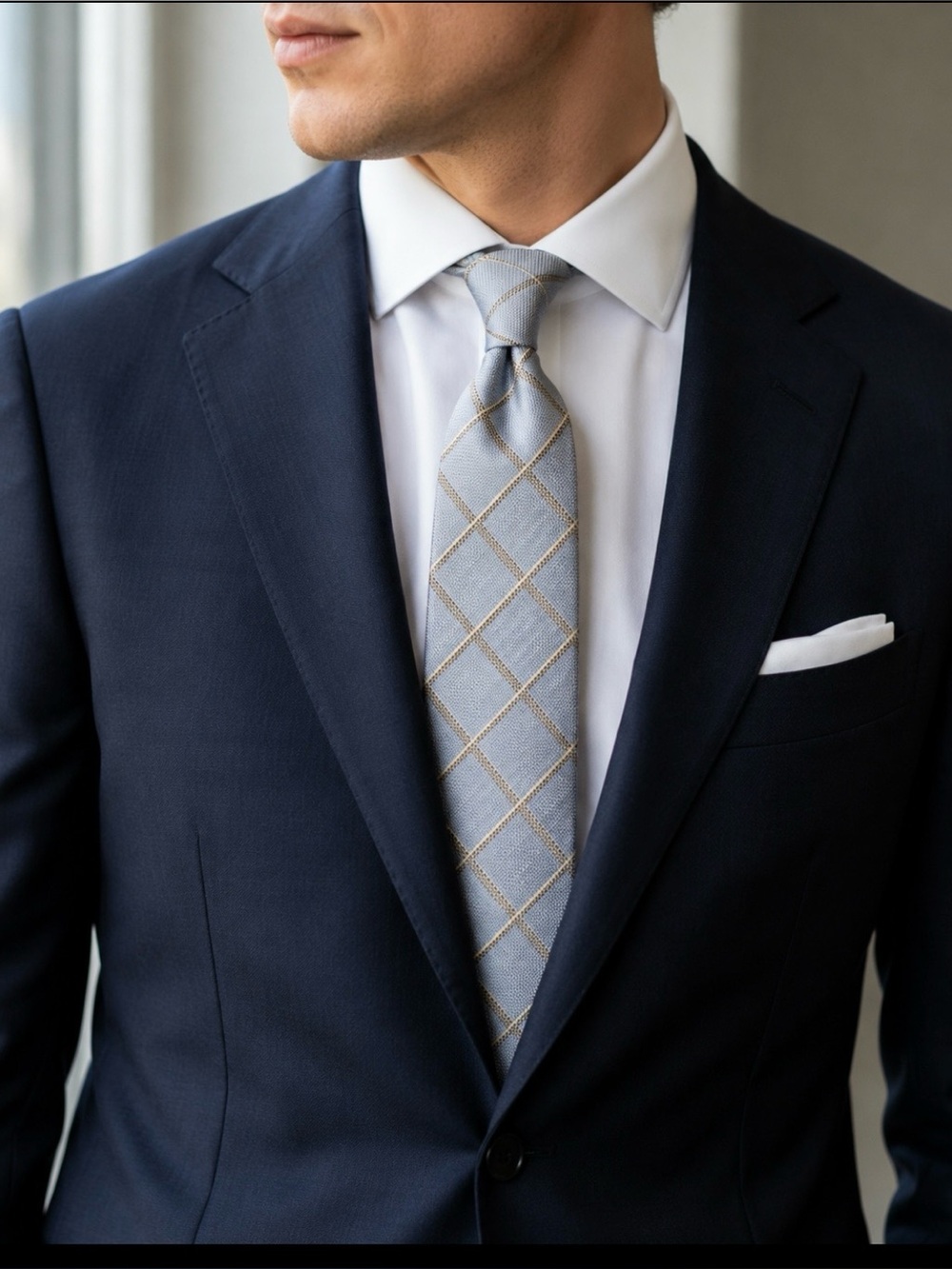 Principe Made in Italy Men’s Tie -Baby Blu